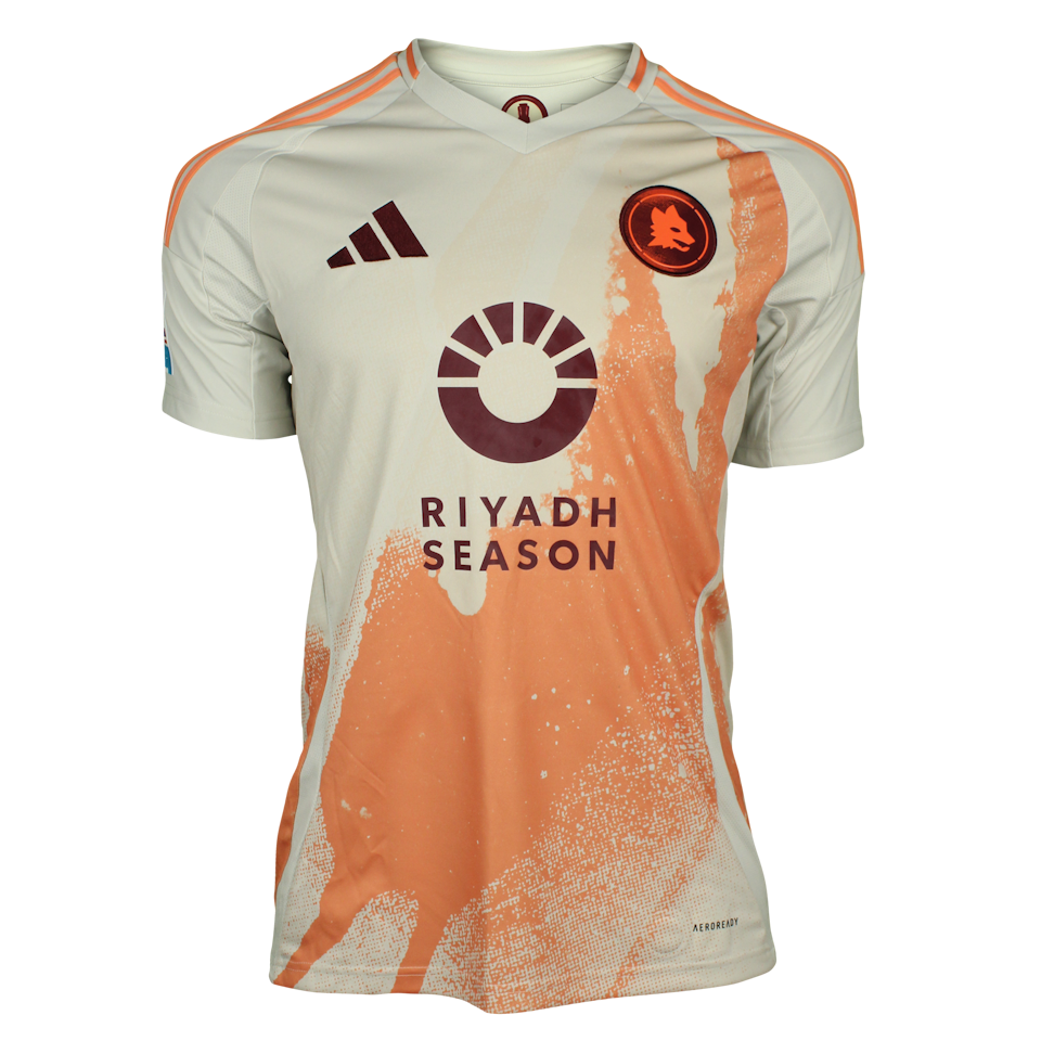Eldor Shomurodov AS Roma shirt