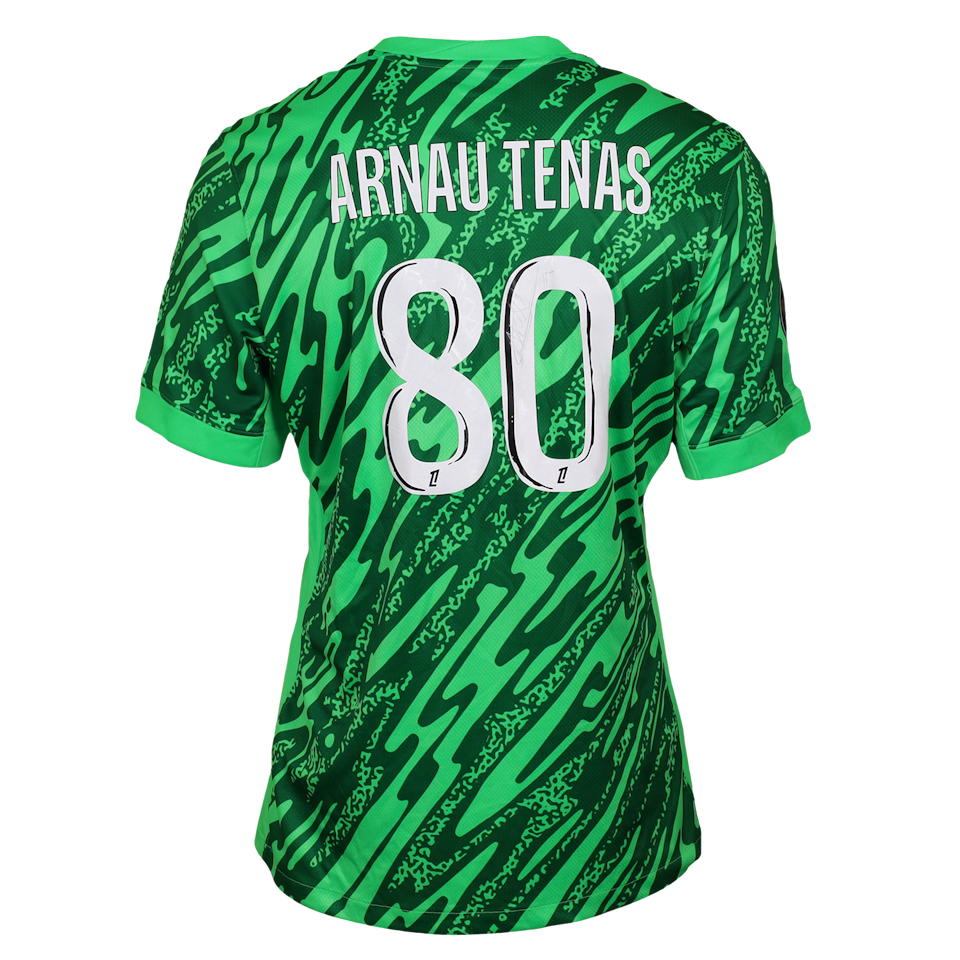 Arnau Tenas Ureña Paris Saint-Germain shirt