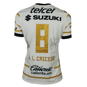 José Luis Caicedo Barrera Pumas shirt