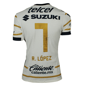 Rodrigo López Quiñones Pumas shirt