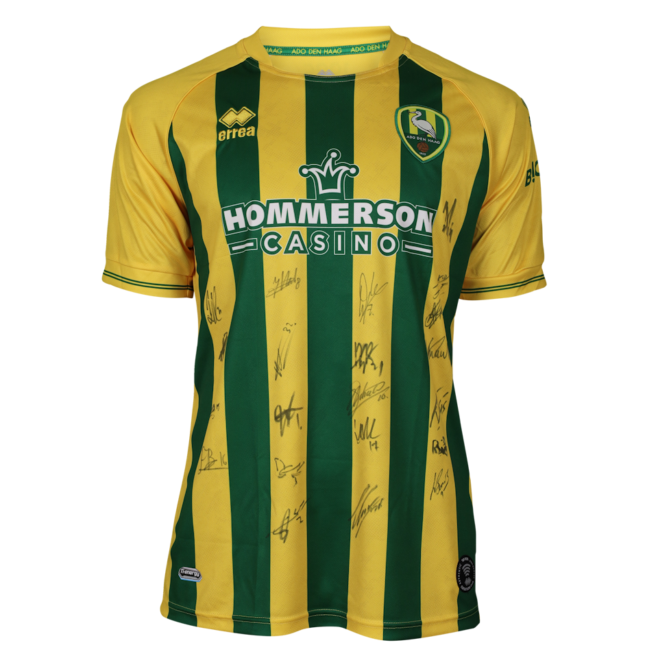 Squad Signed Shirt - 2 | ADO Den Haag