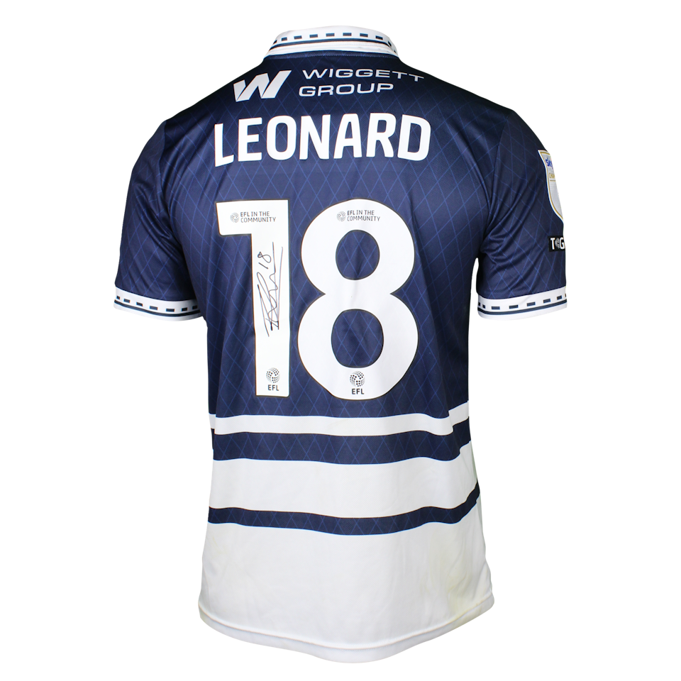 Ryan Leonard Millwall shirt