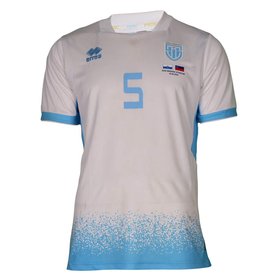 Michele Cevoli San Marino shirt