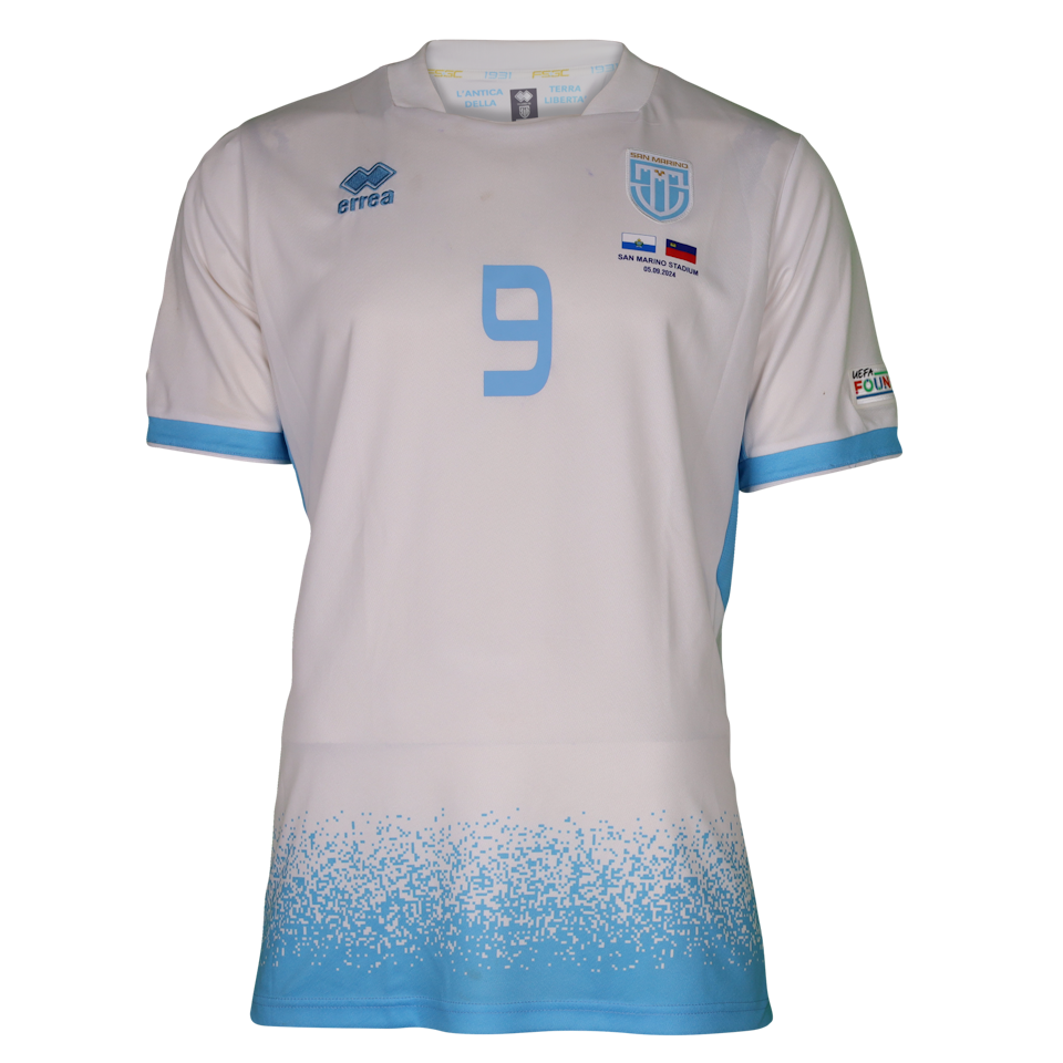 Nicola Nanni San Marino shirt