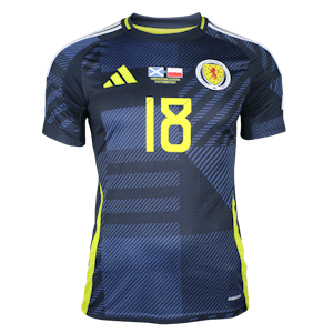 Lewis Morgan Scotland shirt