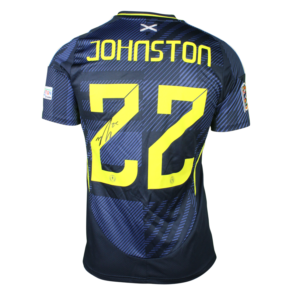 Max Johnston Scotland shirt