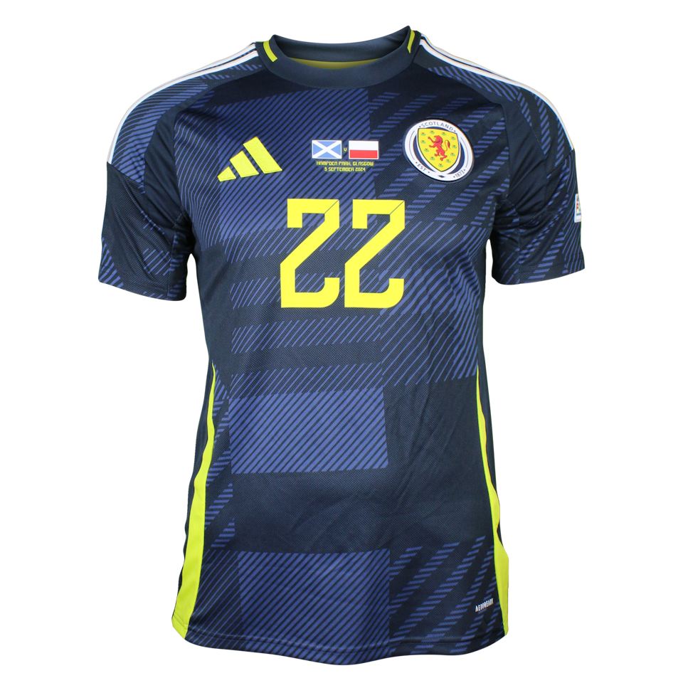 Max Johnston Scotland shirt