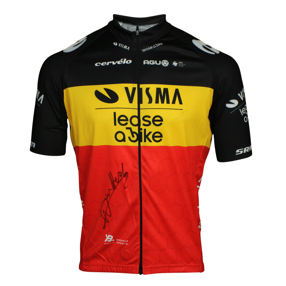Wout van Aert | Belgian champion TT Replica | MatchWornShirt