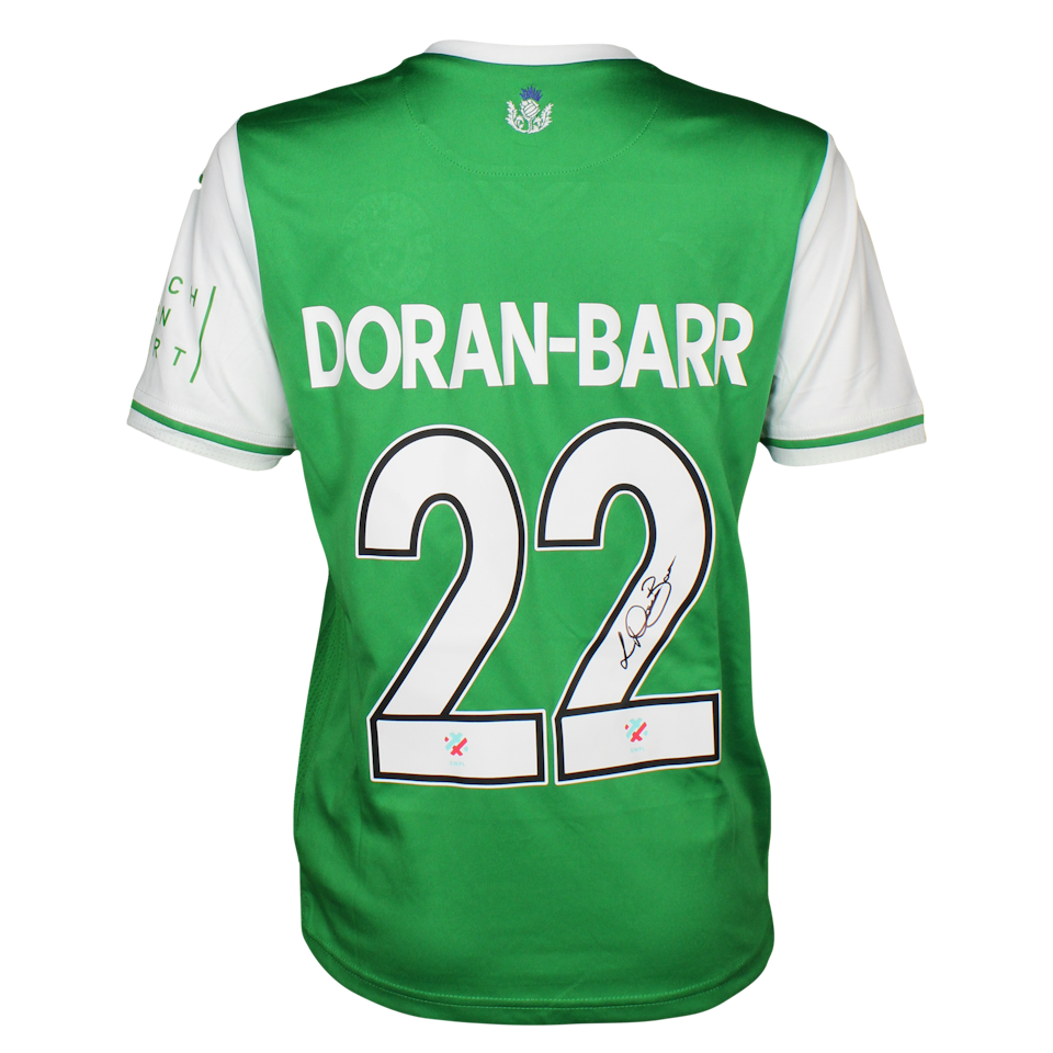 Lauren Doran-Barr Hibernian W jersey