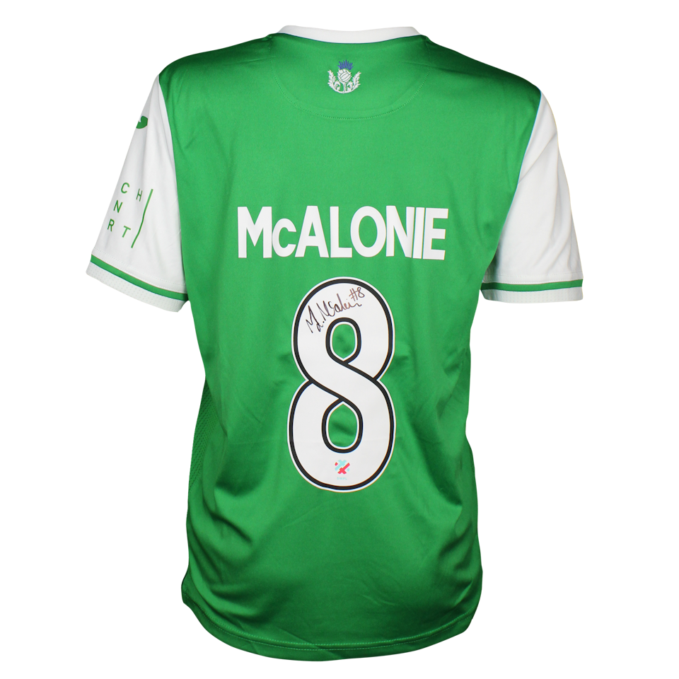 Michaela McAlonie Hibernian W shirt