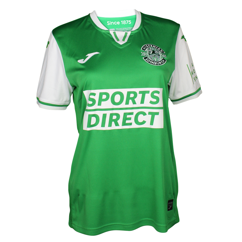 Hibernian W 팀의 Lia Tweedie 셔츠