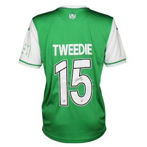 Hibernian W 팀의 Lia Tweedie 셔츠