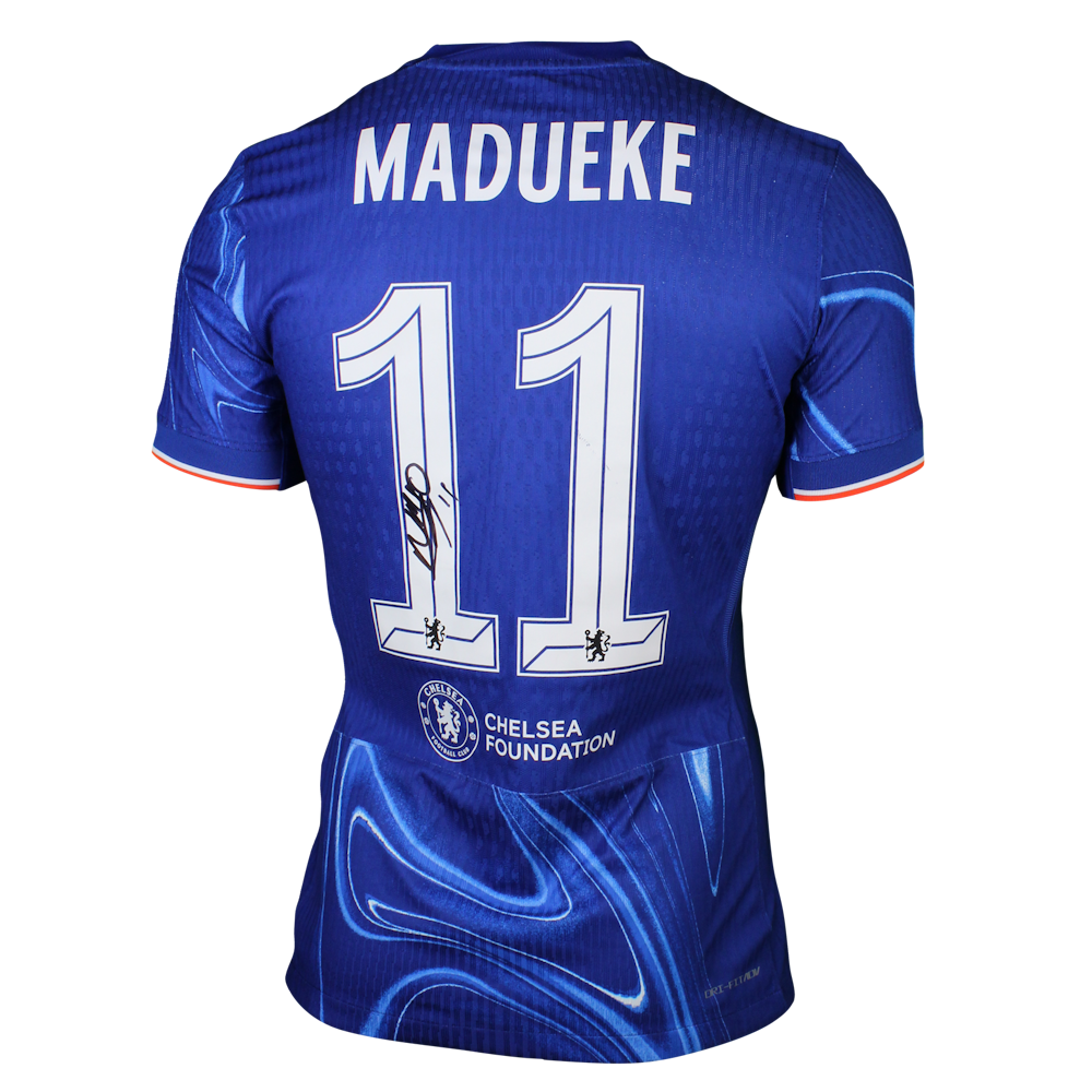 Noni Madueke (H) | Servette FC - Chelsea | MatchWornShirt