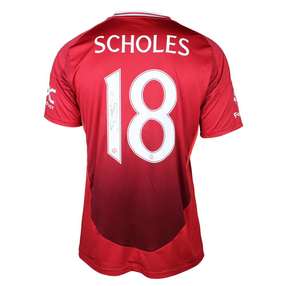 マンチェスターユナイテッド ユニフォーム SCHOLES Paul Scholes | MatchWornShirt