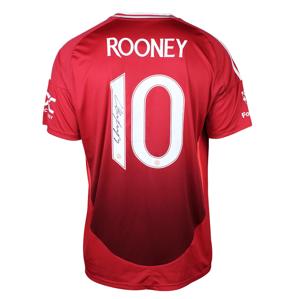 Wayne Rooney MatchWornShirt