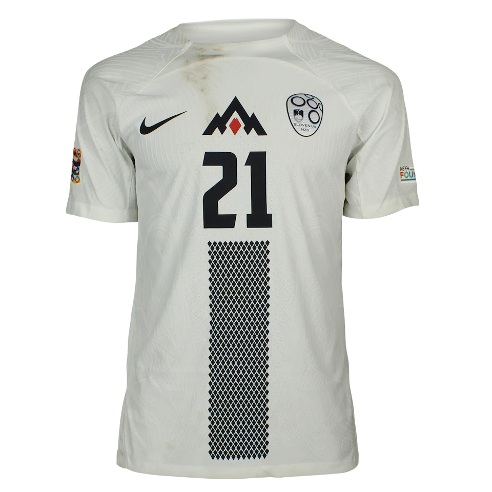来自Slovenia的Vanja Drkusic球衣