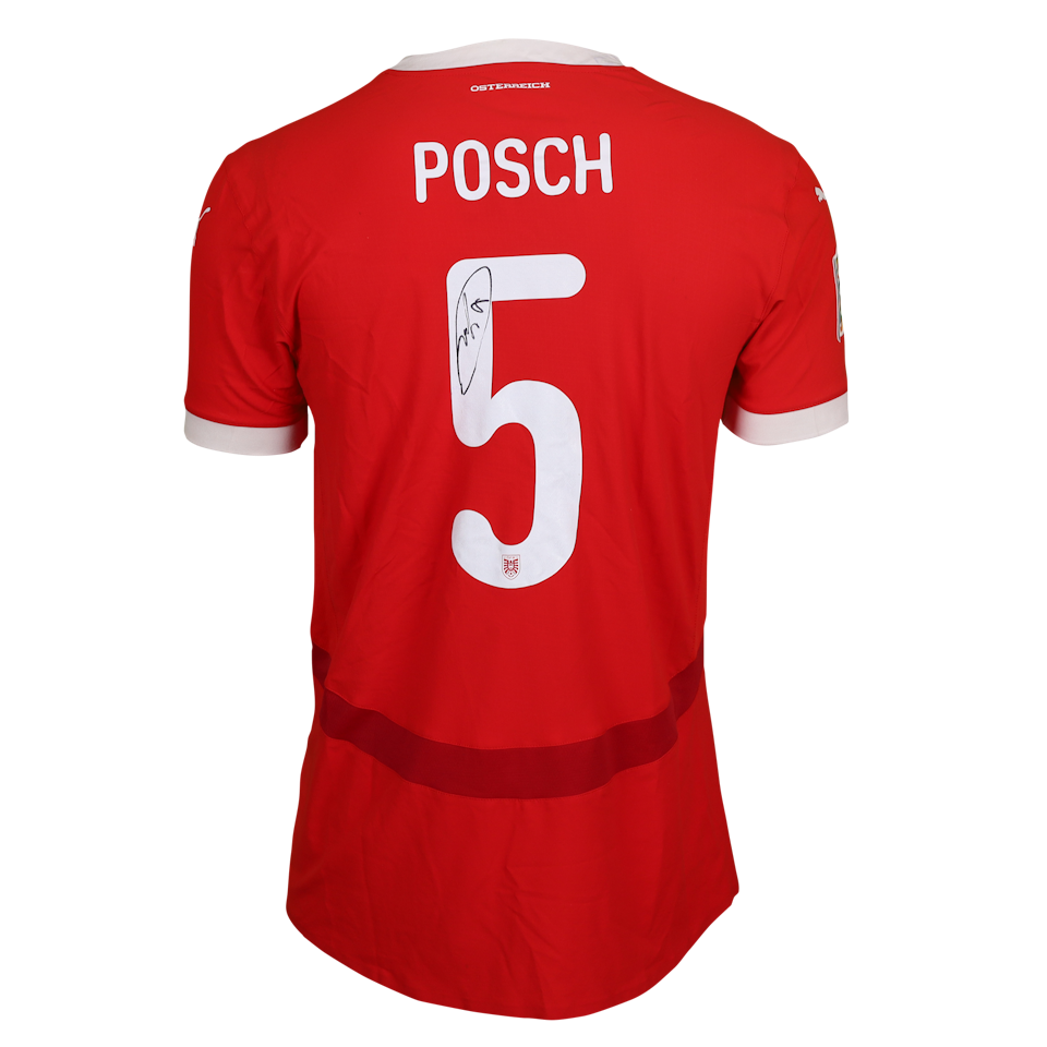 Austria 팀의 Stefan Posch 셔츠