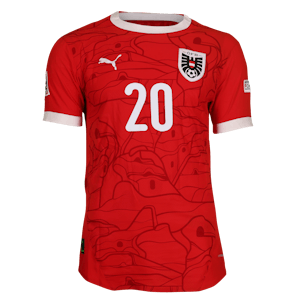 Camiseta Konrad Laimer Austria
