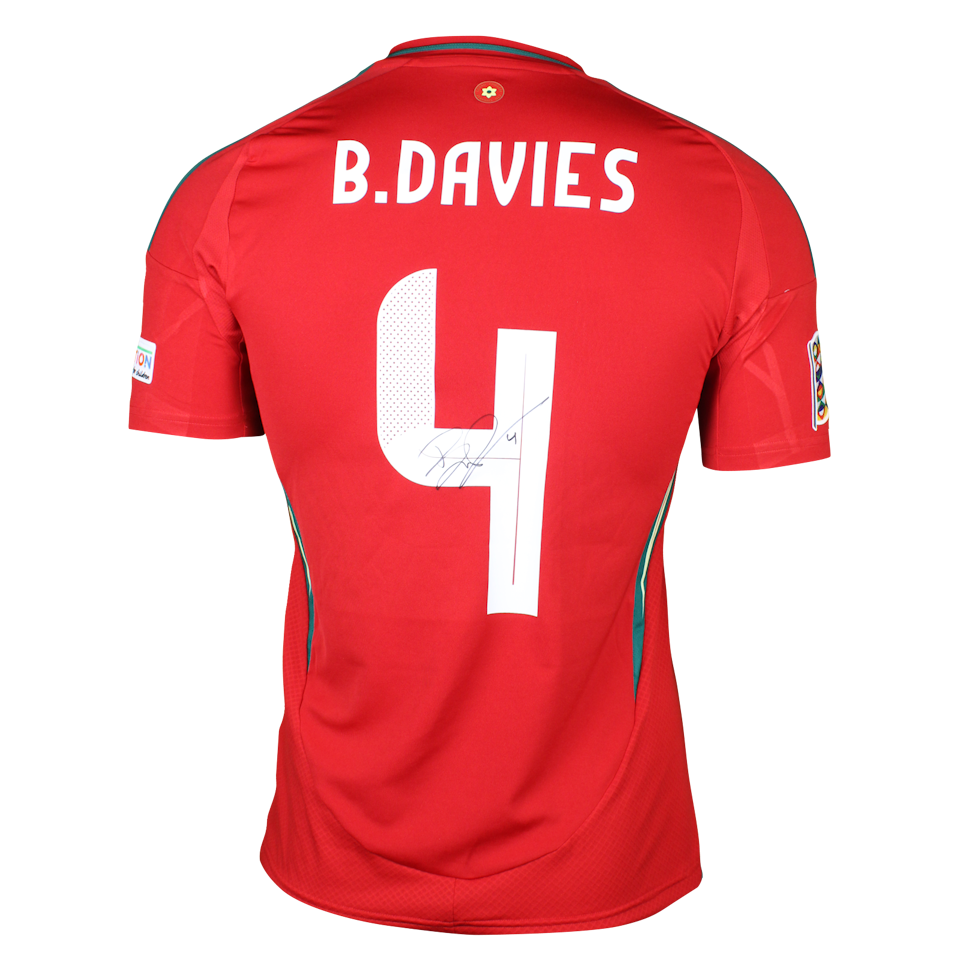 Ben Davies Wales shirt