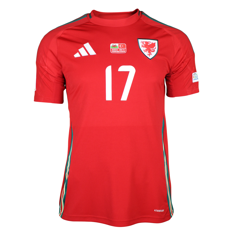 Jordan James Wales jersey