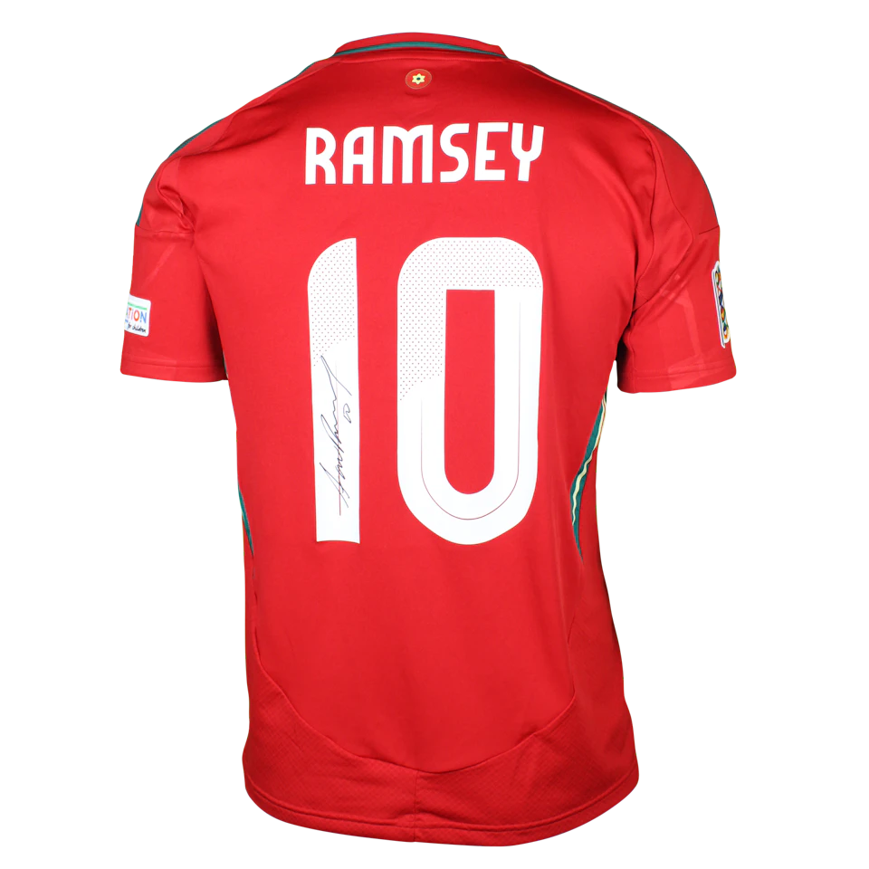 Aaron Ramsey Wales camisa.