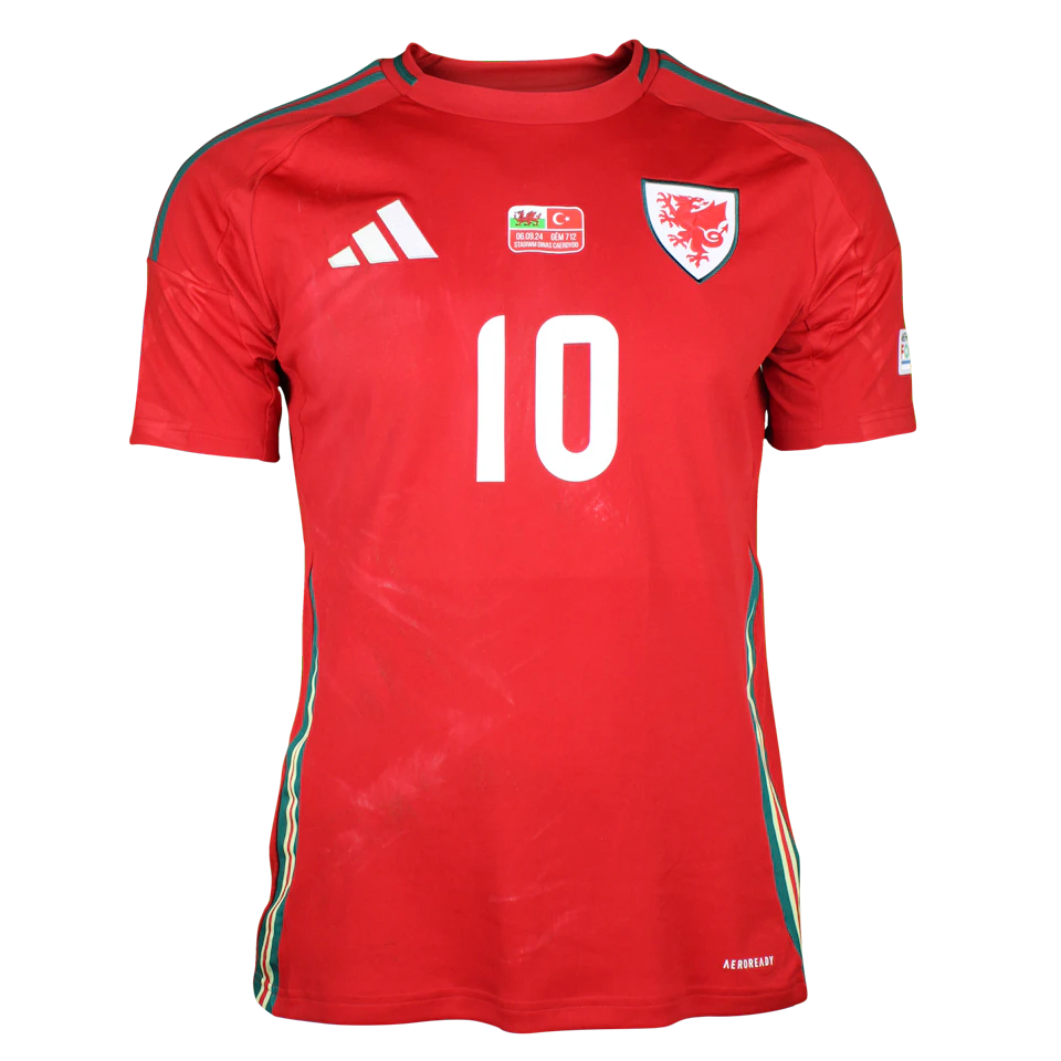 Aaron Ramsey Wales camisa.