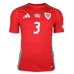 Neco Williams Wales shirt
