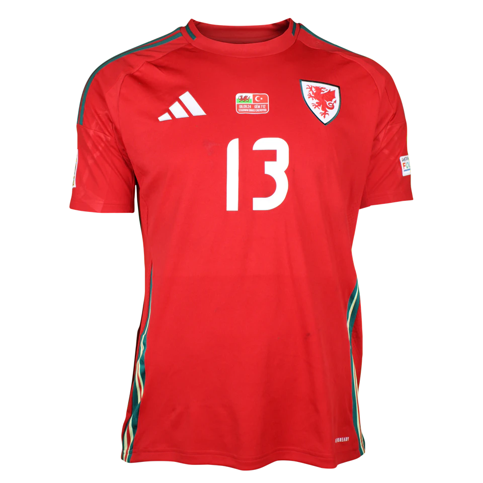 Kieffer Moore Wales shirt
