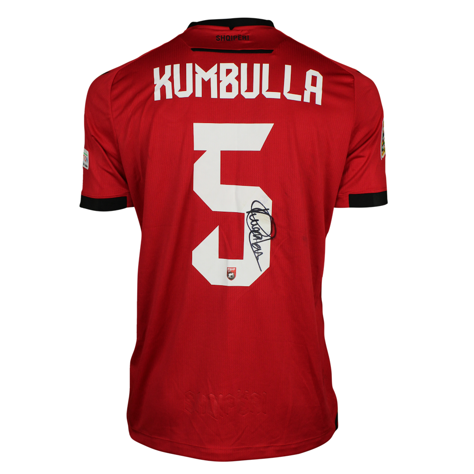 Marash Kumbulla Albania shirt