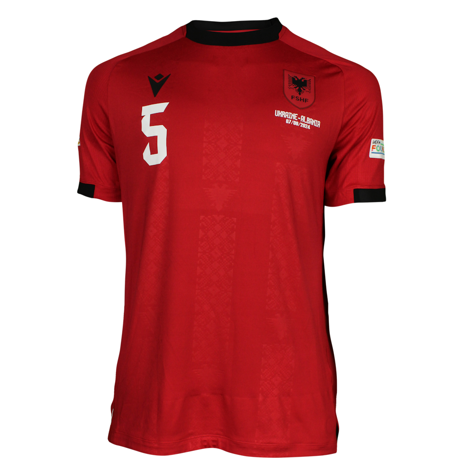 Marash Kumbulla Albania shirt