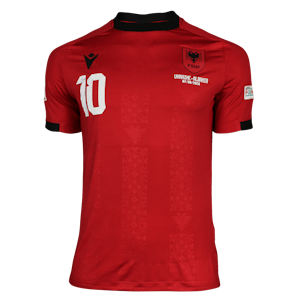 Nedim Bajrami Albania shirt
