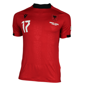 Andi Hadroj Albania shirt