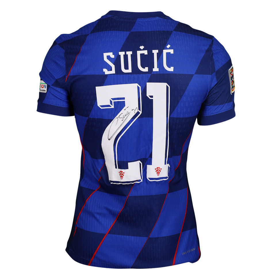 Luka Sučić Croatia jersey