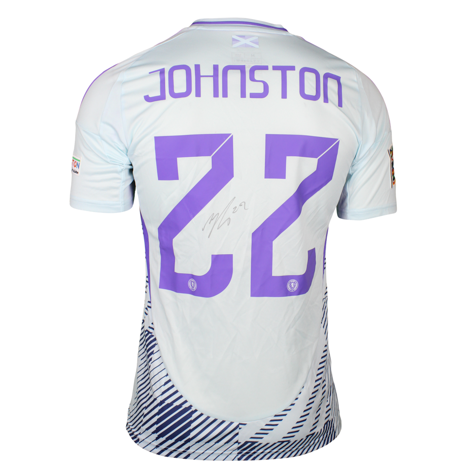 Max Johnston Scotland shirt
