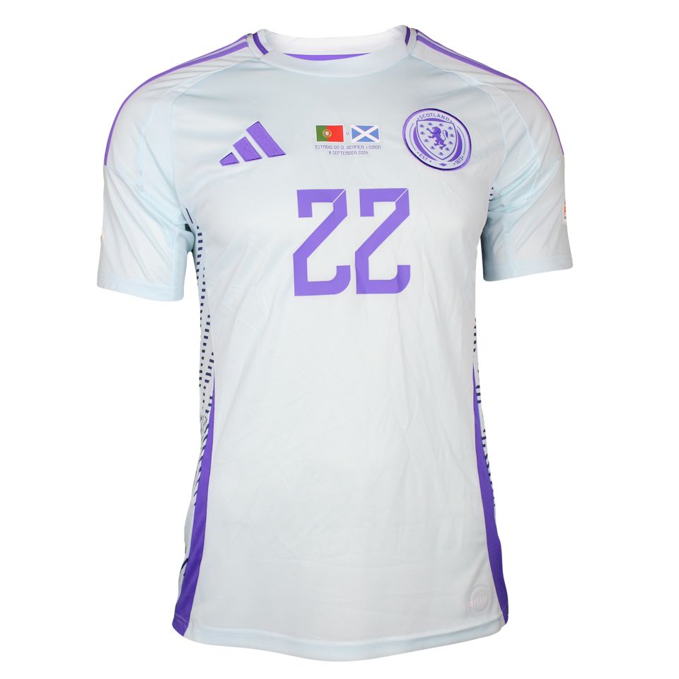 Max Johnston Scotland shirt