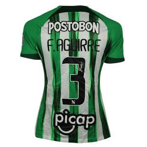 Camisa de Juan Felipe Aguirre Atlético Nacional