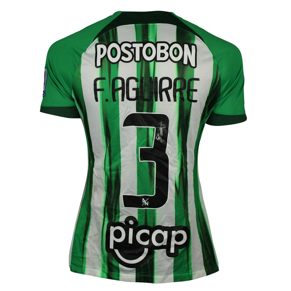 Camisa de Juan Felipe Aguirre Atlético Nacional