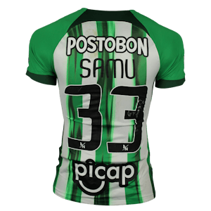 Samuel Velásquez Uribe Atlético Nacional shirt