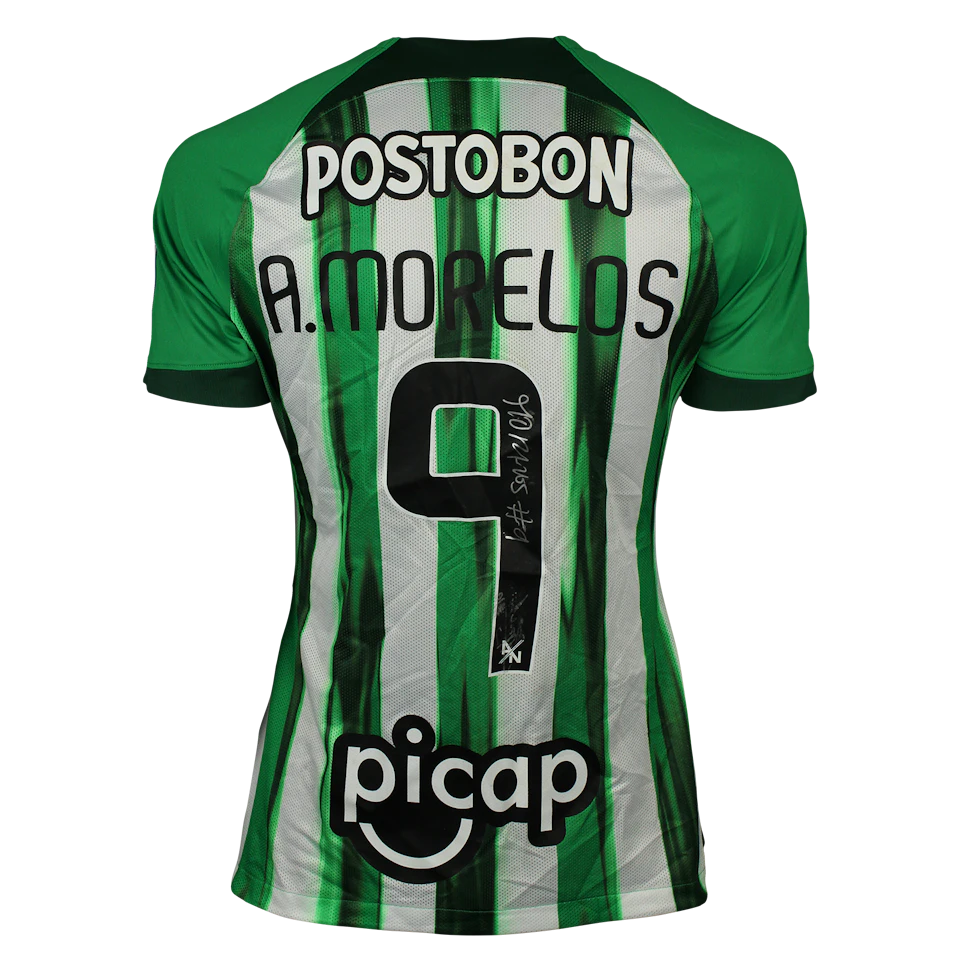 Alfredo José Morelos Aviléz Atlético Nacional shirt