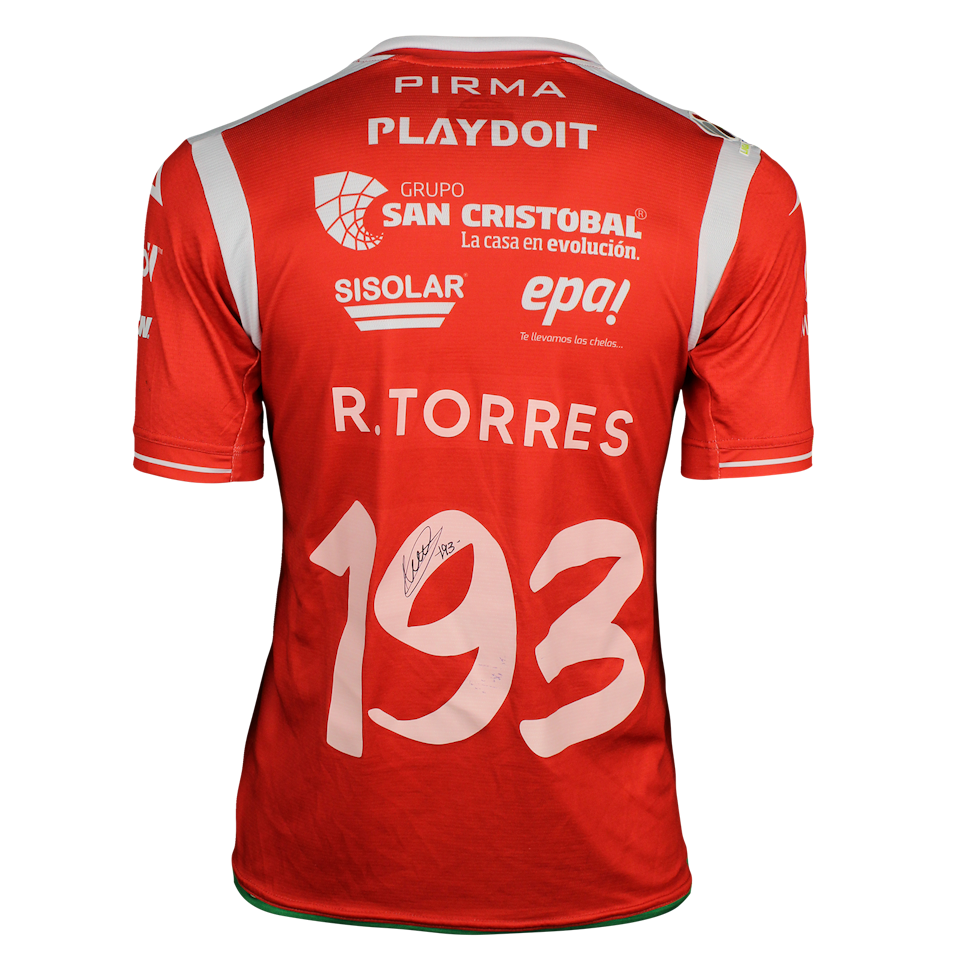 Román Torres Acosta Necaxa jersey
