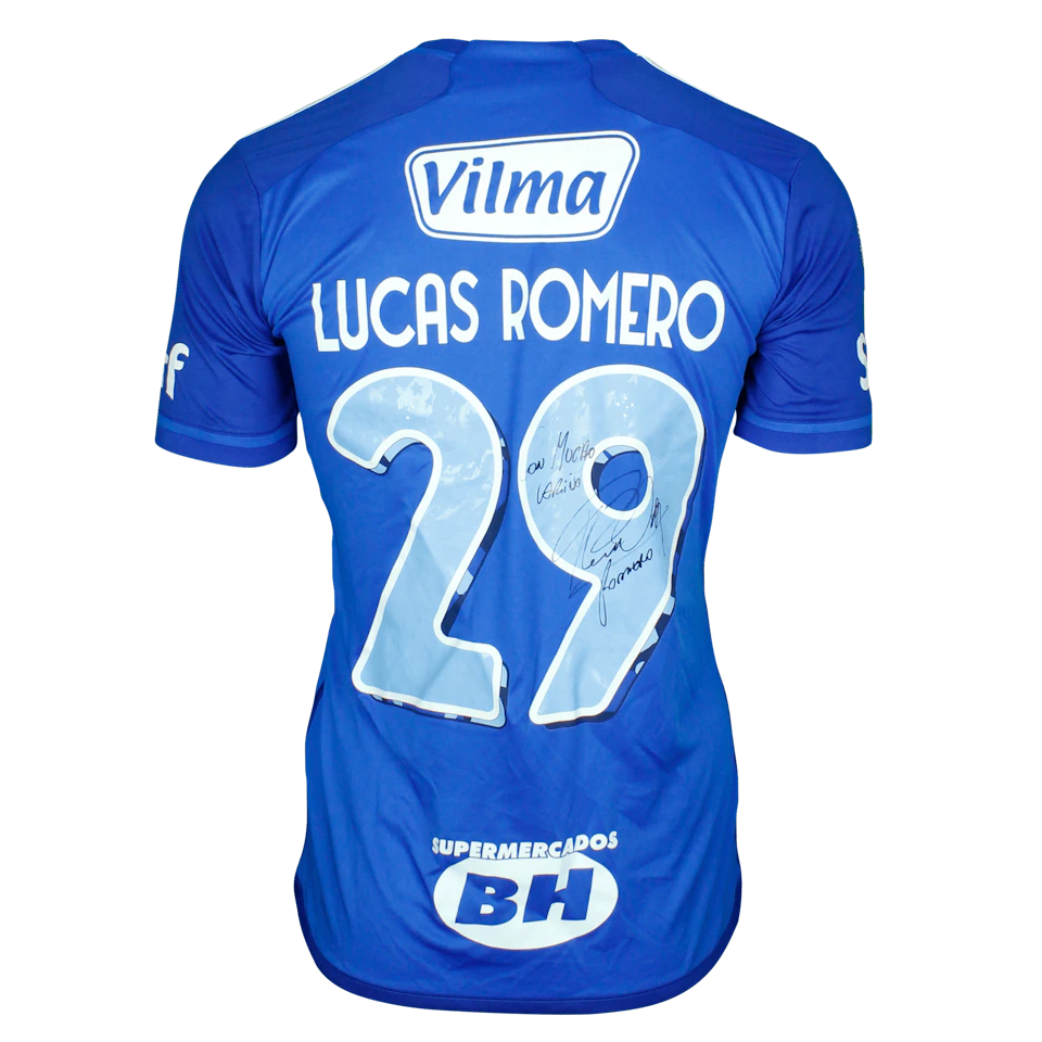 来自Cruzeiro的Lucas Daniel Romero球衣