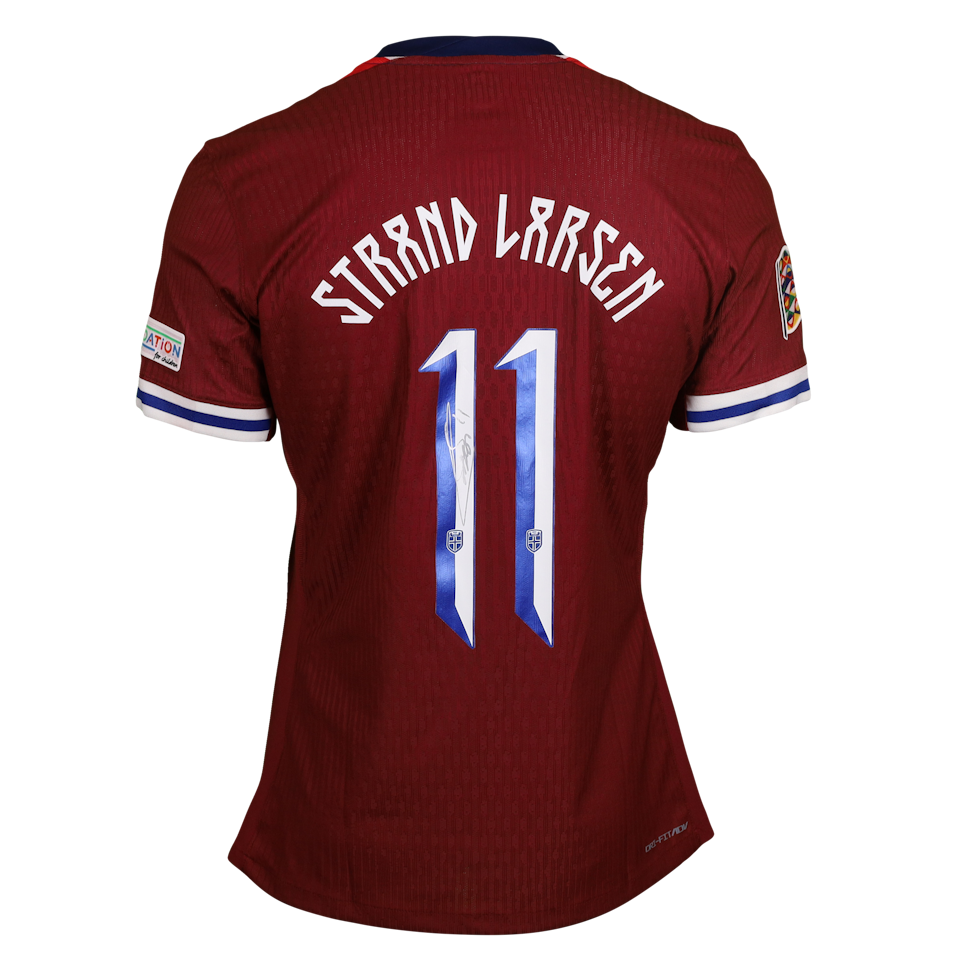 Jørgen Strand Larsen Norway shirt