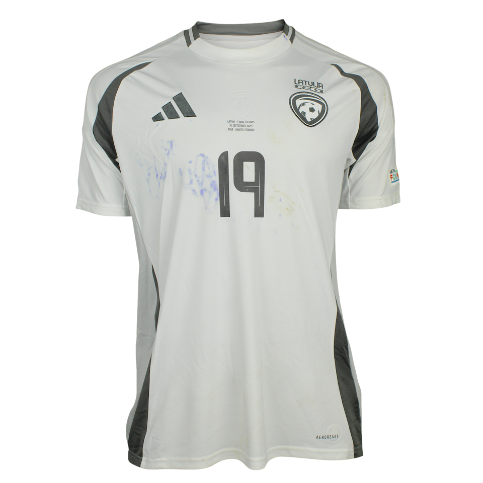 Deniss Melniks Latvia shirt