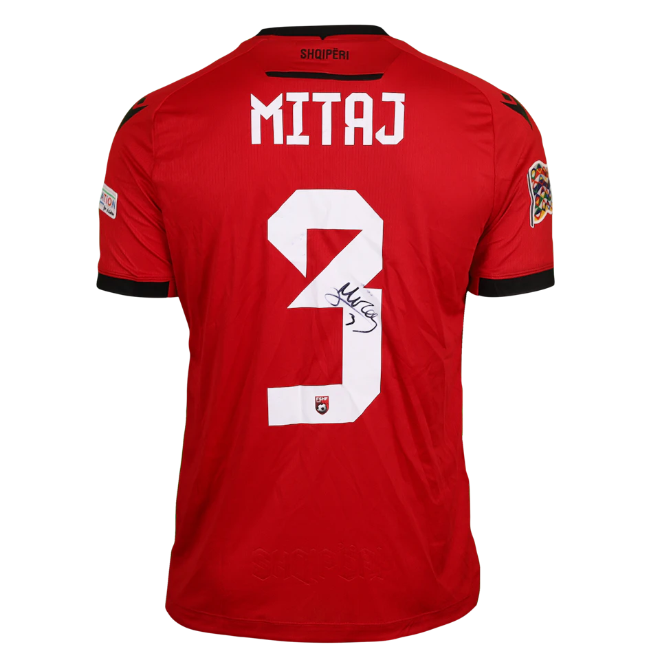 Camiseta Mario Mitaj Albania