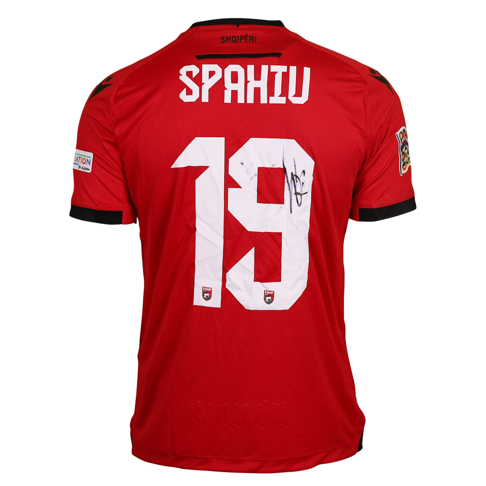 Sebastjan Spahiu Albania shirt
