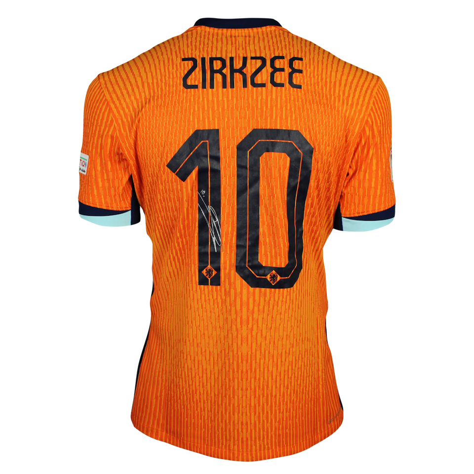 Joshua Zirkzee Netherlands shirt