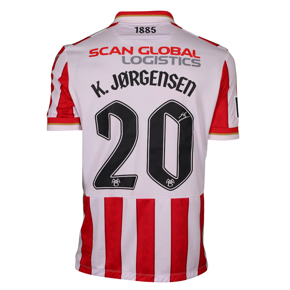 Kasper Jorgensen AaB camisa.