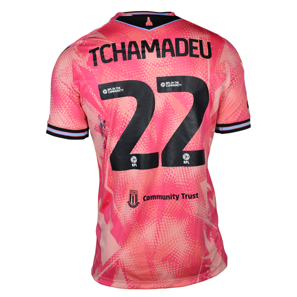 Junior Tchamadeu Stoke City shirt