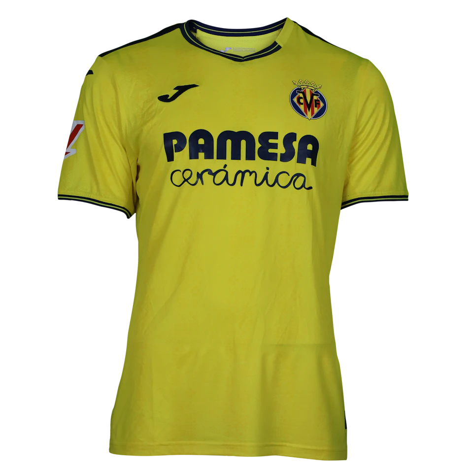 来自Villarreal CF的Raúl Albiol Tortajada球衣