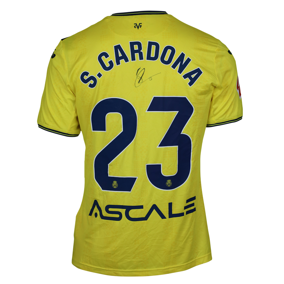Sergi Cardona Bermúdez Villarreal CF shirt
